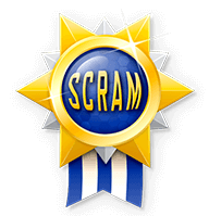 SCRAM Badge